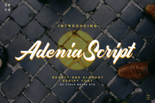 Adenia Script: Authentic Charm for Modern Brands