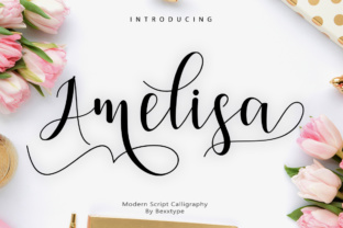 Amelisa Script: Elevate Your Spring Designs