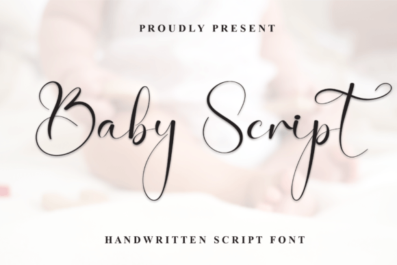 Baby Script: Where Elegance Meets Handwritten Charm