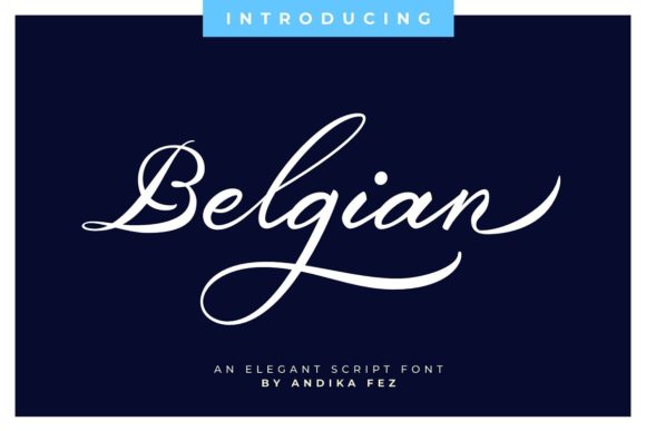 Belgian Script: A Font for Branding with Class