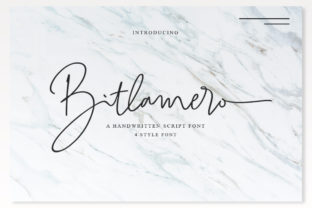 Bitlamero Script: Elegant Typography for Modern Design