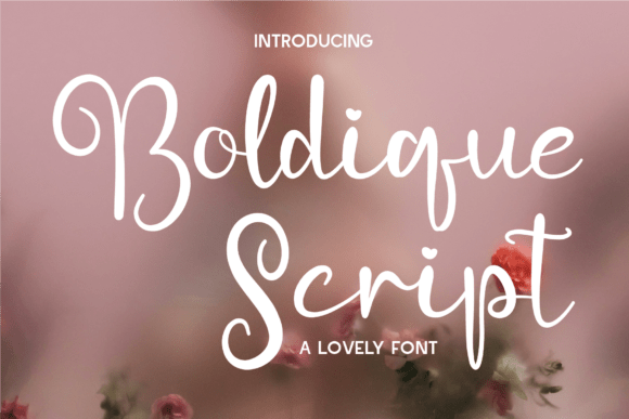 Boldique Script: The Heartfelt Typeface for Authentic Branding