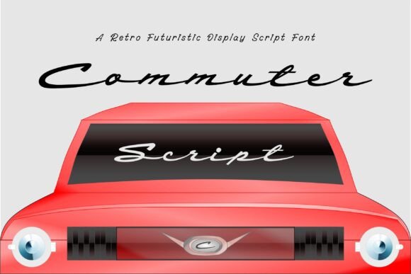 Commuter Script: The Retro-Futuristic Typeface for Modern Brands