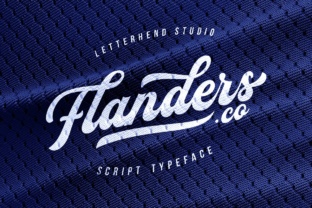 Flanders Script: Bold Typography for Dynamic Branding