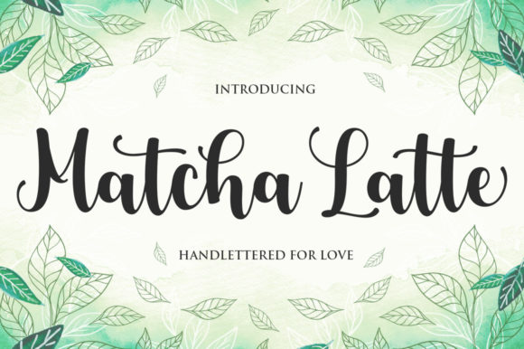 Matcha Latte Script: A Sweet, Bold Handwritten Font for Your Projects