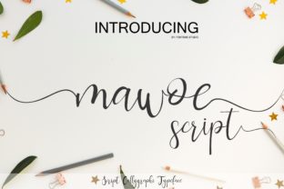 Mawoe Script: Elevating Design with Romantic Elegance