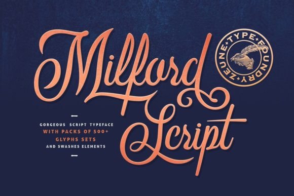 Milford Script: A Typeface That Tells a Story
