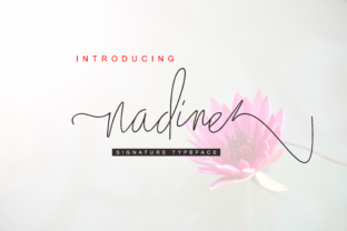 Nadine Script: Elegant Typography for Modern Design
