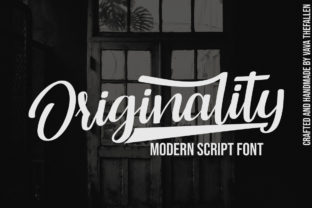 Originality Script: A Handwritten Font with Modern Flair