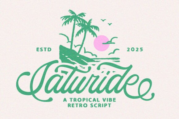 Saturide Script: The Modern Vintage Typeface with Timeless Appeal