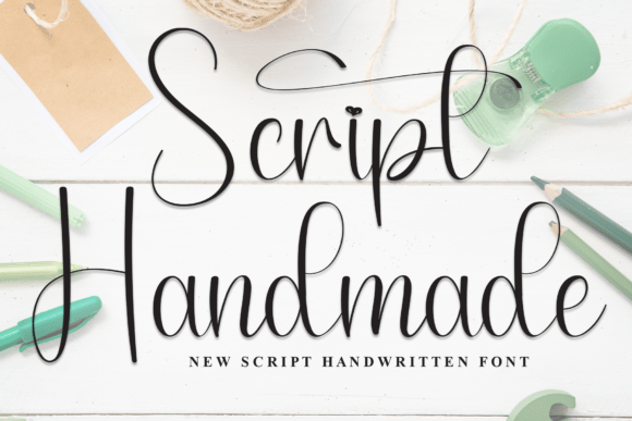 Script Handmade: A Font That Feels Like a Friend's Handwriting