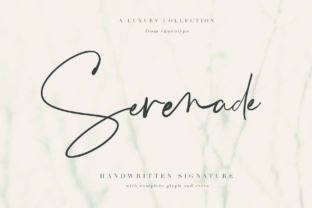 Serenade Script: Where Timeless Elegance Meets Bold Character