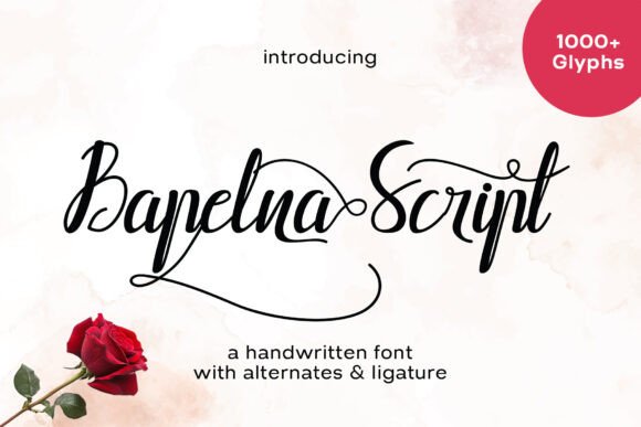 Why Bapelna Script is Your New Favorite Design Asset