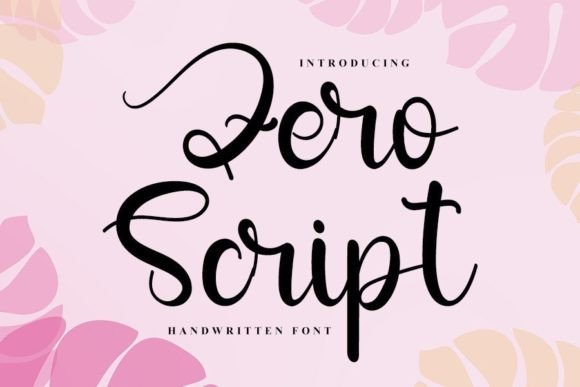 Zero Script: Elevate Your Visual Identity